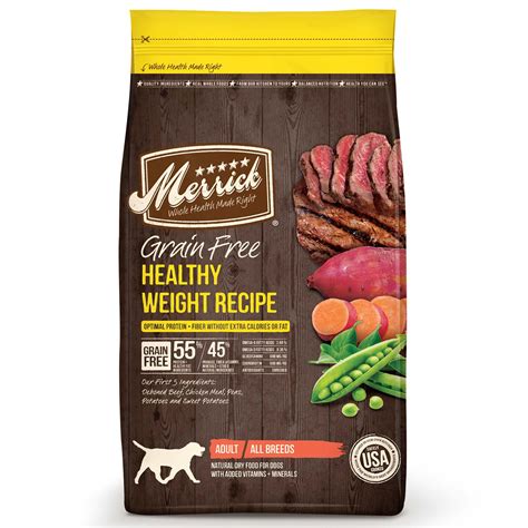 merrick healthy weight dog food